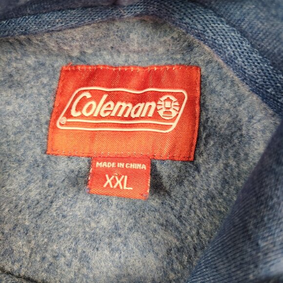 Coleman Hooded Sweatshirt Better Living In Nature Pullover Adult 2XL - Picture 5 of 10